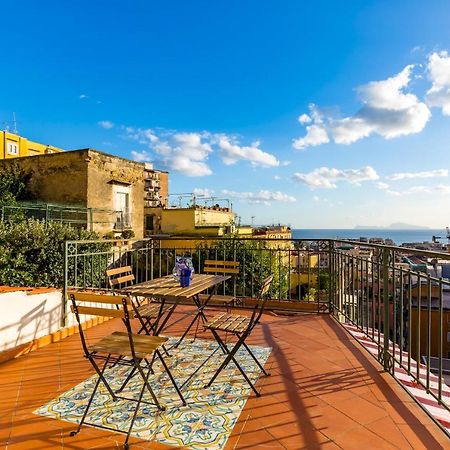 Villa Paola - Hidden Panoramic Garden And Terraces By Napoliapartments Exterior foto
