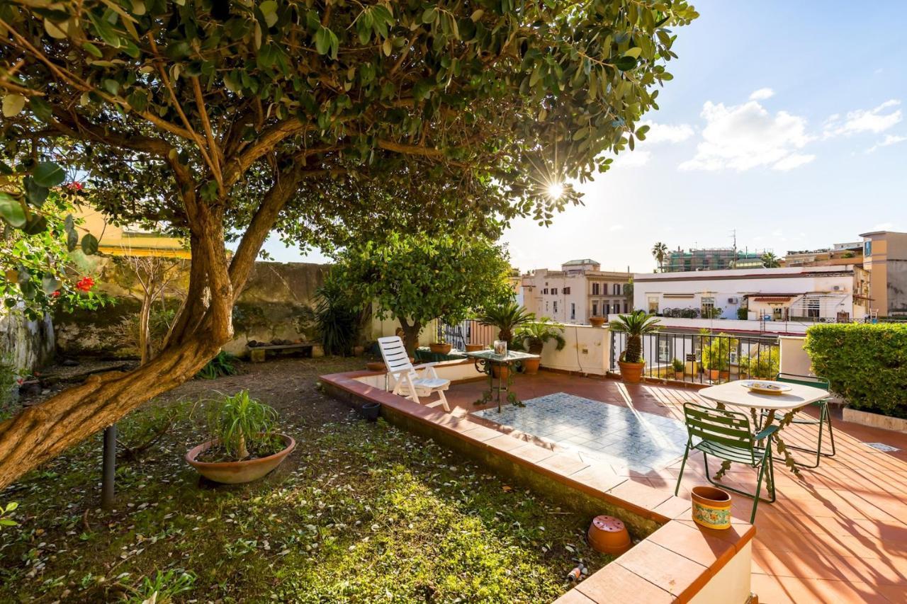 Villa Paola - Hidden Panoramic Garden And Terraces By Napoliapartments Exterior foto