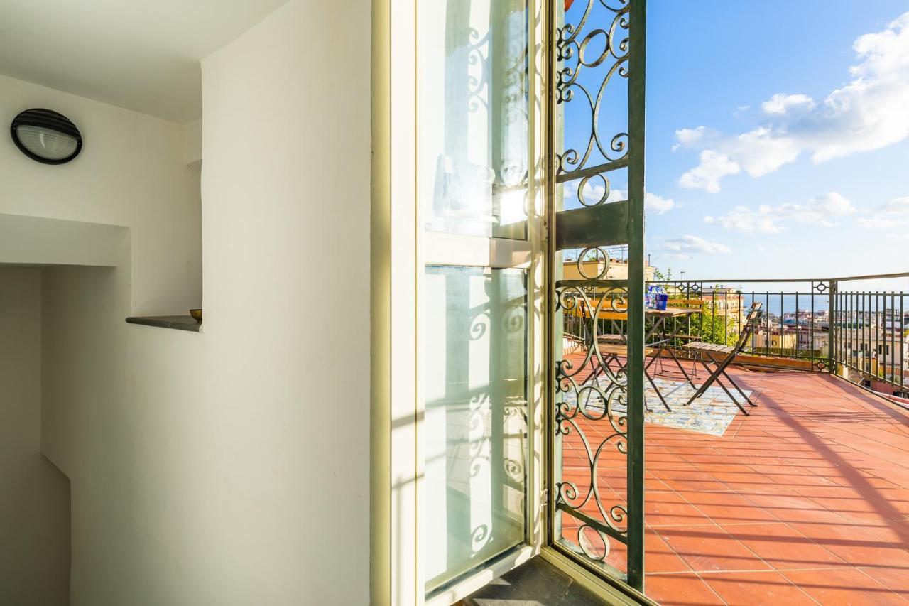 Villa Paola - Hidden Panoramic Garden And Terraces By Napoliapartments Exterior foto
