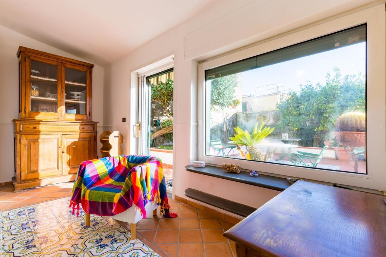 Villa Paola - Hidden Panoramic Garden And Terraces By Napoliapartments Exterior foto