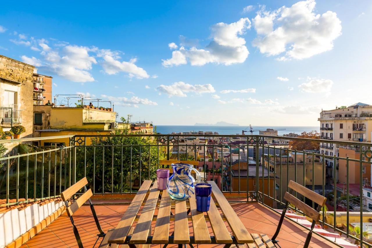 Villa Paola - Hidden Panoramic Garden And Terraces By Napoliapartments Exterior foto