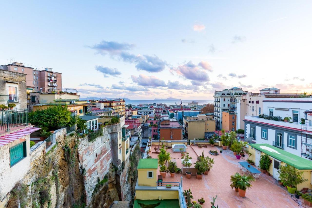 Villa Paola - Hidden Panoramic Garden And Terraces By Napoliapartments Exterior foto